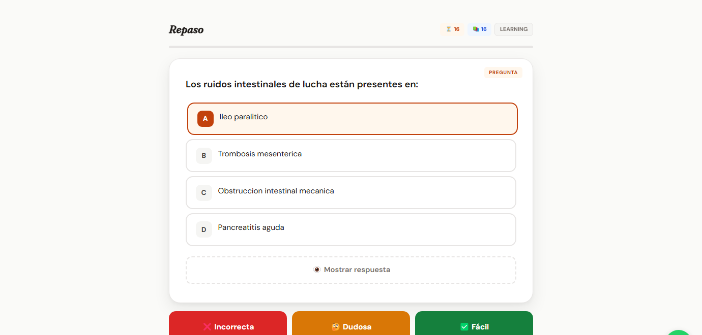 Repaso espaciado